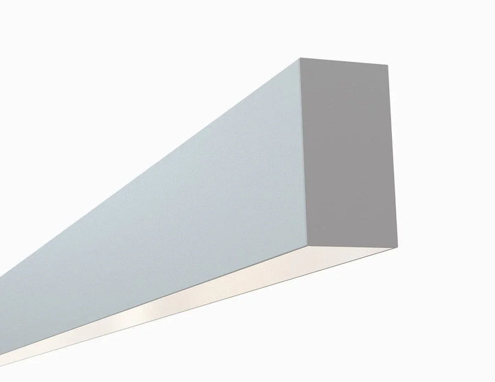 Alberko LED Channel - 535ASL - Slim Linear Pendant, 4 ft - Silver