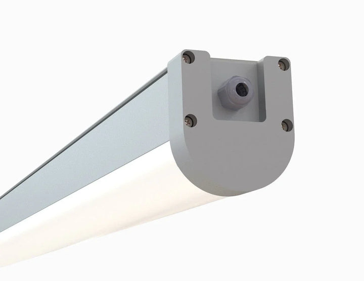 Alberko LED Channel - 540ASL - Linear Surface, 4 ft - Silver