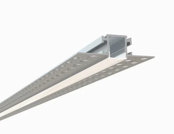 Alberko LED Channel - 615ASL - Trimless Mud-In, 8 ft - Silver - Note: Shipping is not available for this product. "Pick up only".