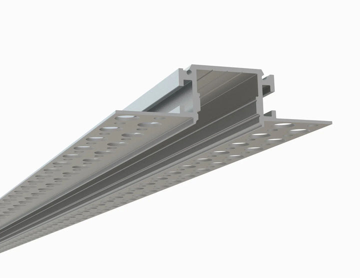 Alberko LED Channel - 620ASL - Trimless Mud-In, 8 ft - Silver - Note: Shipping is not available for this product. "Pick up only".
