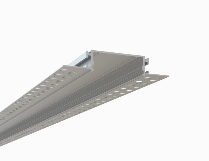 Alberko LED Channel - 655ASL - Trimless Mud-In, 8 ft - Silver - Note: Shipping is not available for this product. "Pick up only".