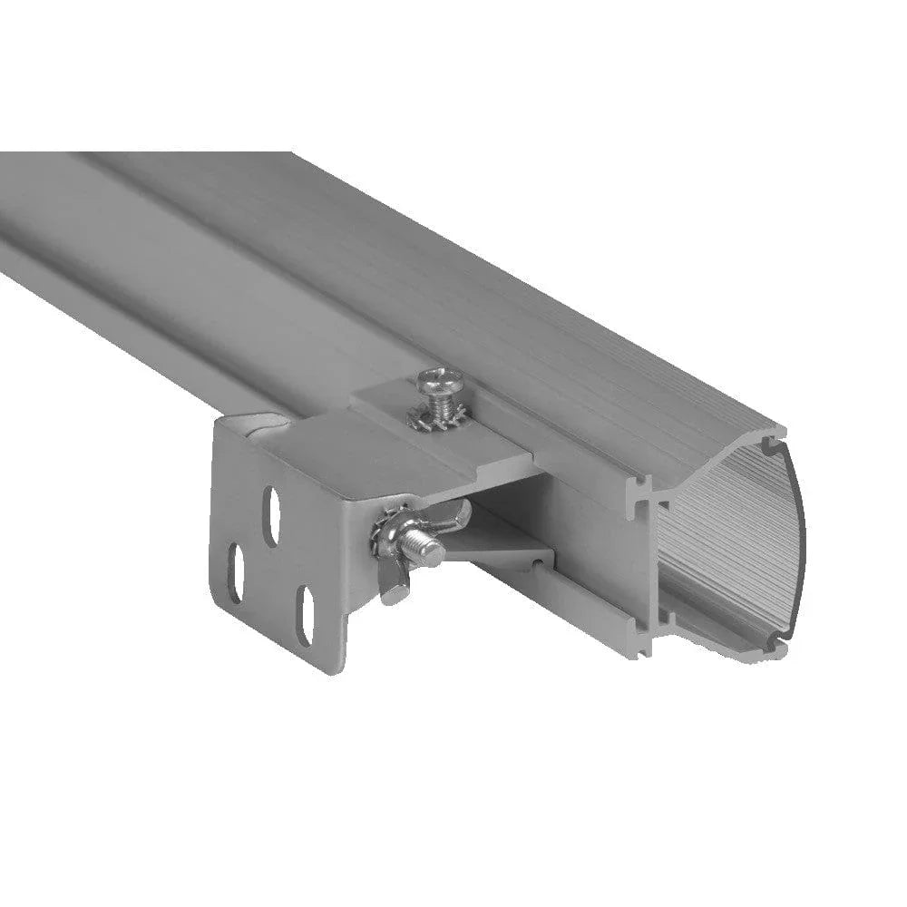 Alberko LED Channel - 701ASL - Surface, 4 ft - Silver