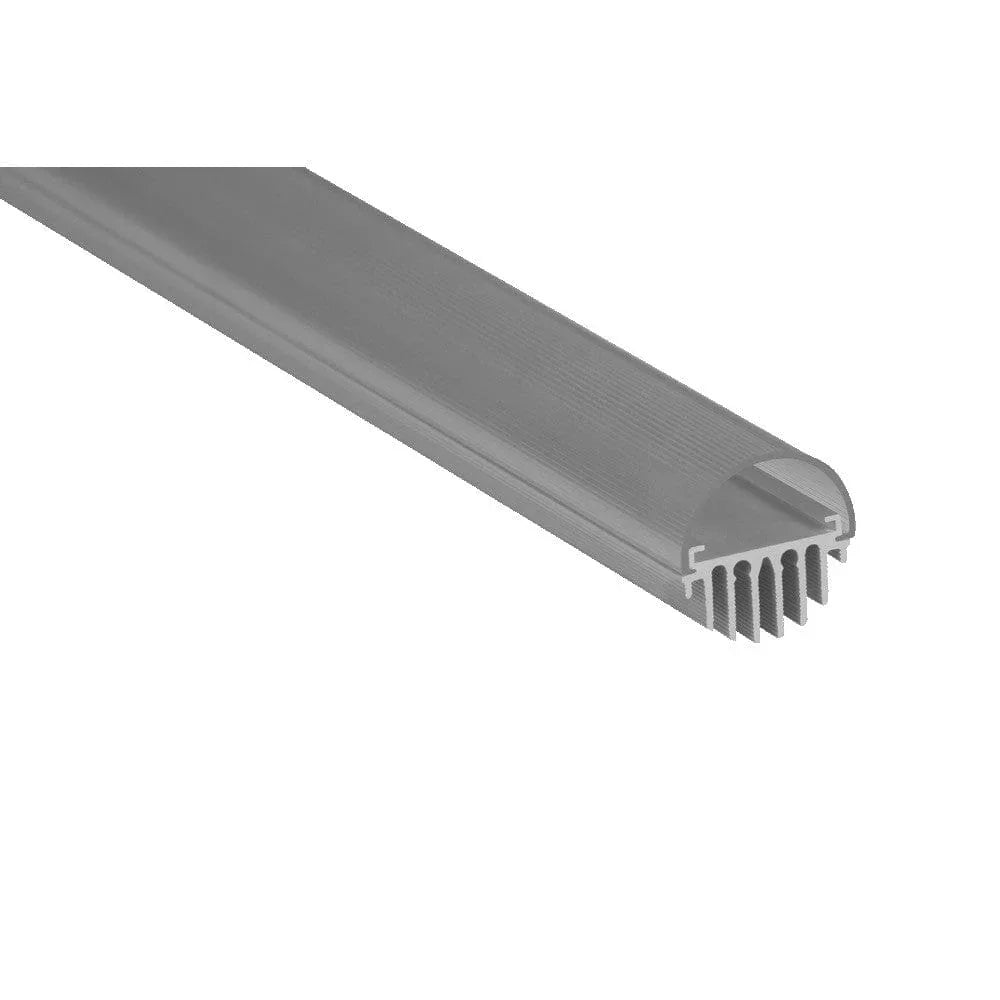 Alberko LED Channel - 858ASL - Round, 4 ft - Silver