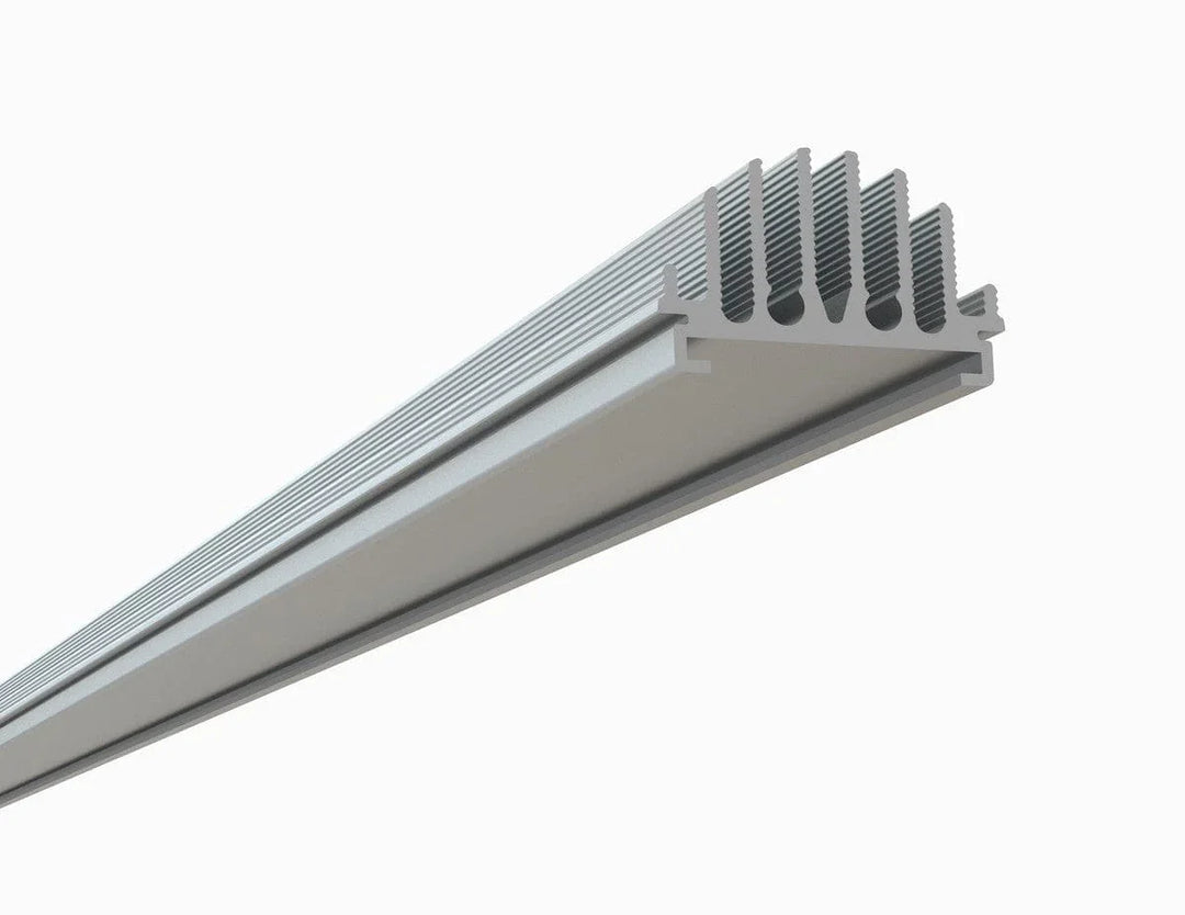 Alberko LED Channel - 858ASL - Round, 4 ft - Silver