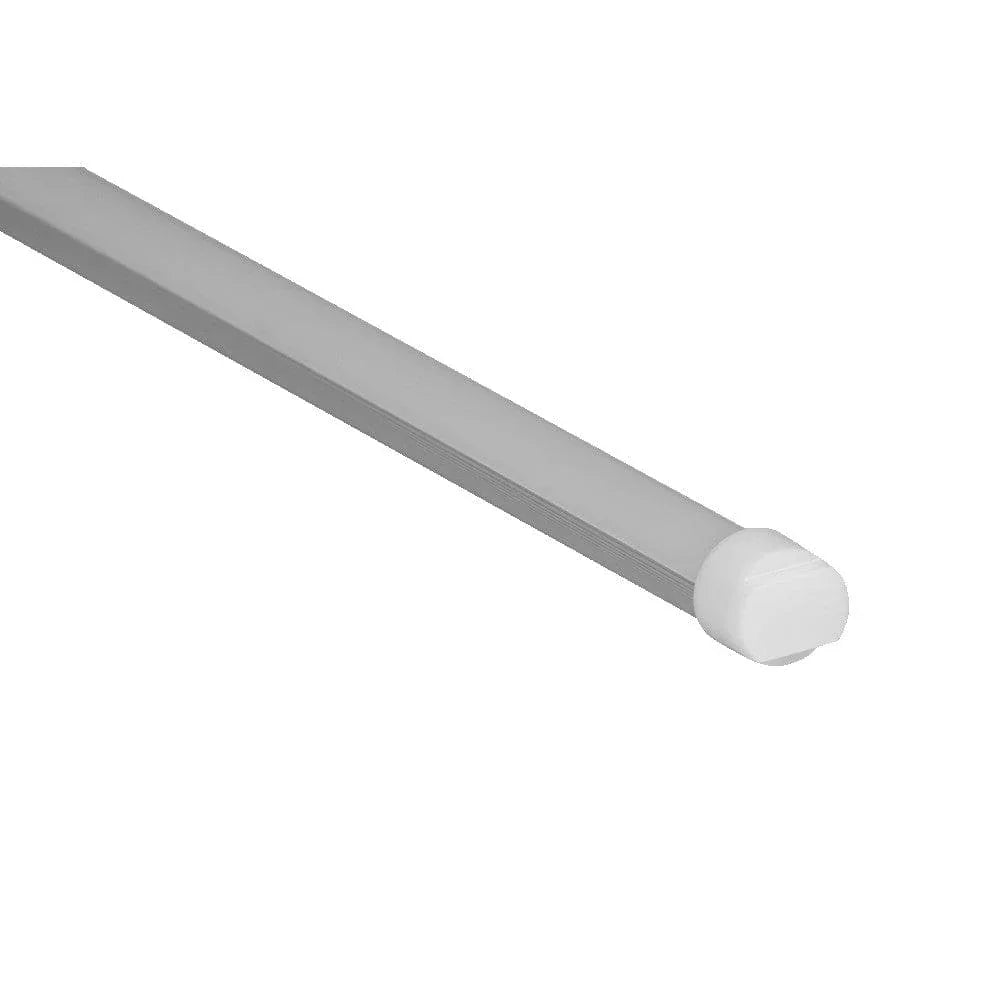 Alberko LED Channel - 956ASL - Round, 4 ft - Silver