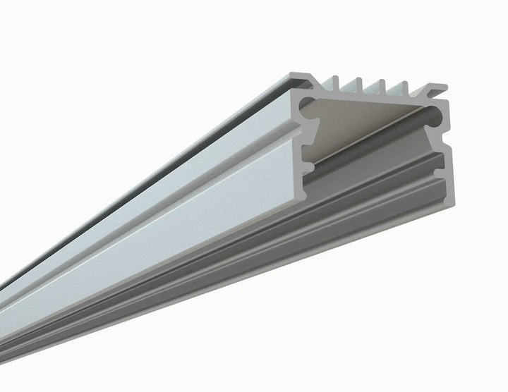Alberko LED Channel - 961ASL - Slimline Surface, 4 ft - Silver