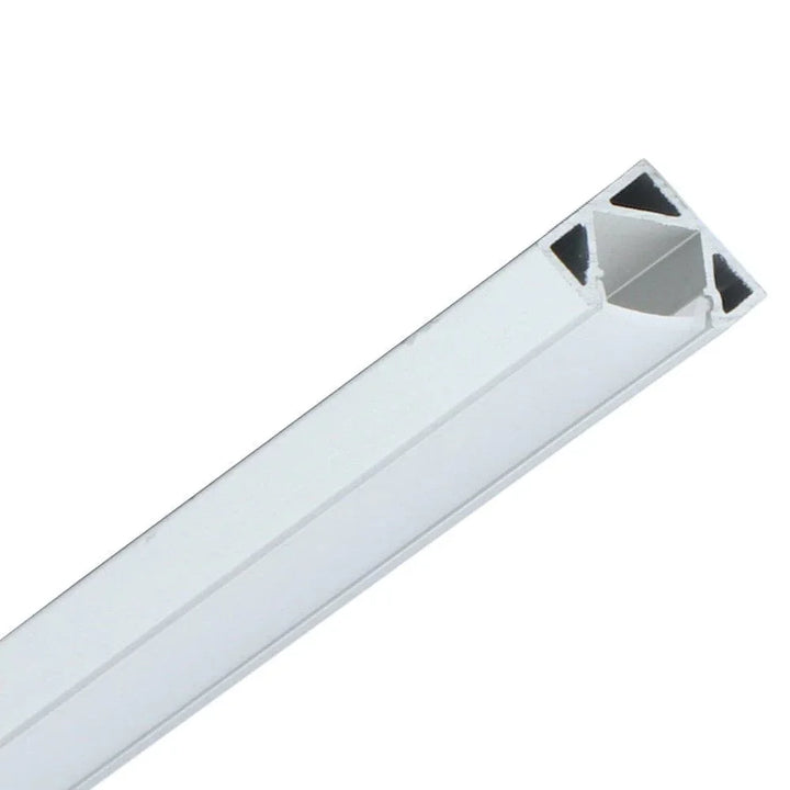 Alberko LED Channel - 965ASL - Corner Surface, 4 ft - Silver