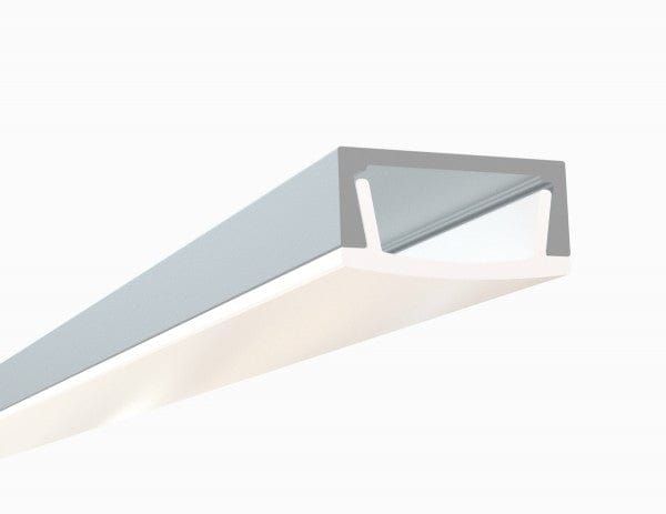 Alberko LED Channel - 981ASL - Ultra Surface, 8 ft - Silver - Note: Shipping is not available for this product. "Pick up only".