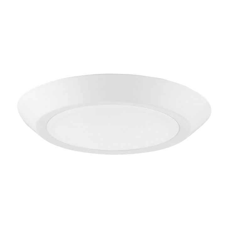 6" Disk Lite: Cusp-Line, 8W, 5CCT, 120V - White