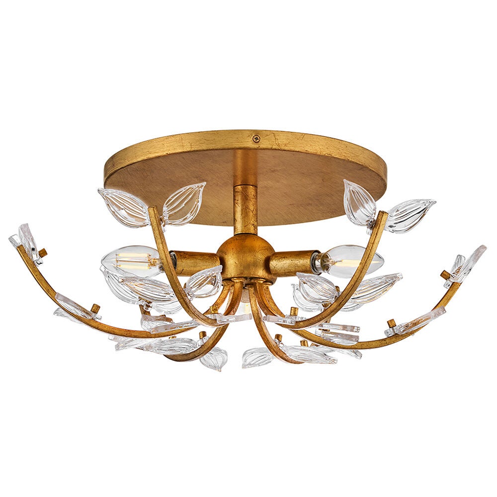 Aliso 48283DA  Medium Semi-Flush Mount - Bronze