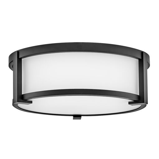 Lowell 28963BK - Small Flush Mount - Black