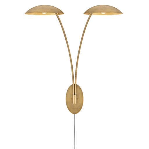 Glenn FR41642HB-GLF  Large Two Light Sconce - Bronze