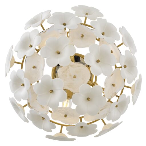 Marianne FR41963DG  Medium Semi-Flush Mount - Gold