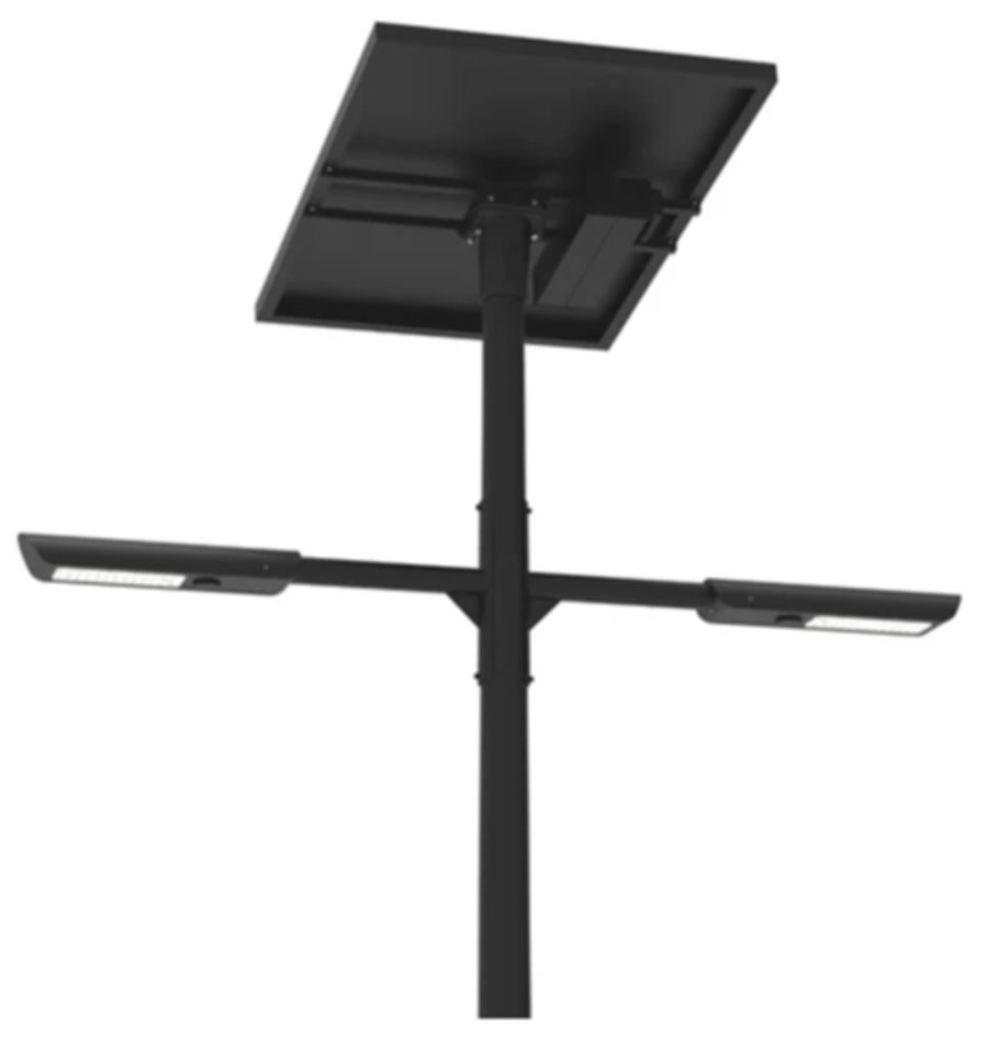 Beyond Solar AVS-BEA-50W, SKU #786150, 2x50W Solar Light Fixture, 2x9800 Lumens, CCT 23K-65K, IP 65, 3 year warranty