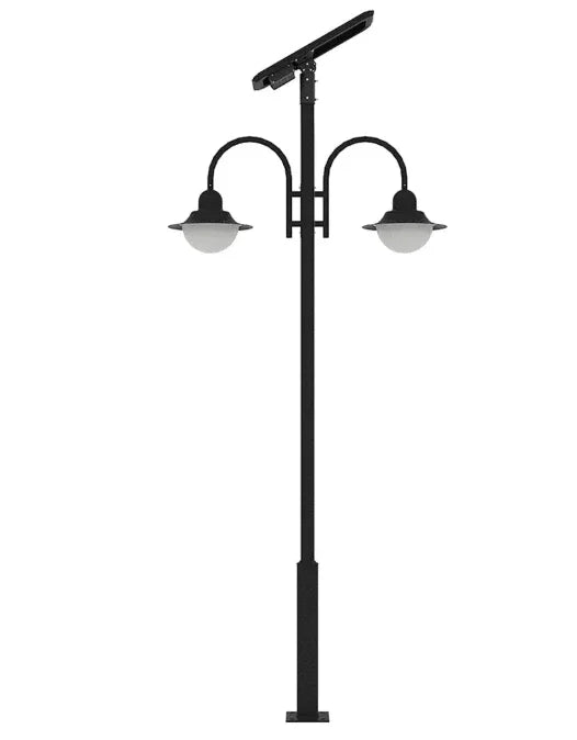 Beyond Solar AVS-CAPE-2x20W, SKU #789113, 2x20W Solar Light Fixture, 2x3000 Lumens, CCT 50K, IP 66, 3 year warranty