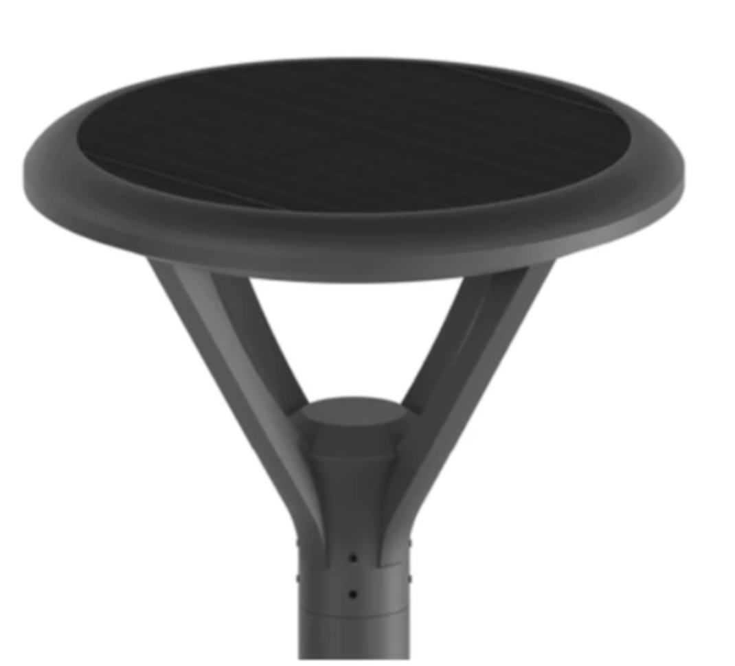 Beyond Solar AVS-PL-SOLA34, SKU #786706, 20W Solar Light Fixture, 2744 Lumens, CCT 23K-65K, IP 65, 3 year warranty