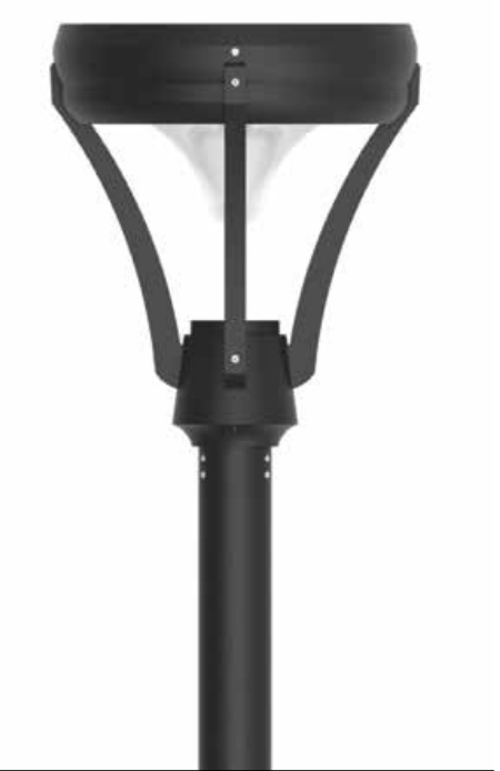 Beyond Solar AVS-PL-VASA, SKU #786710, 14W Solar Light Fixture, 2744 Lumens, CCT 23K-65K, IP 65, 3 year warranty