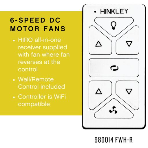 Speck 52" Smart Fan  907452FMW-LDD -  White