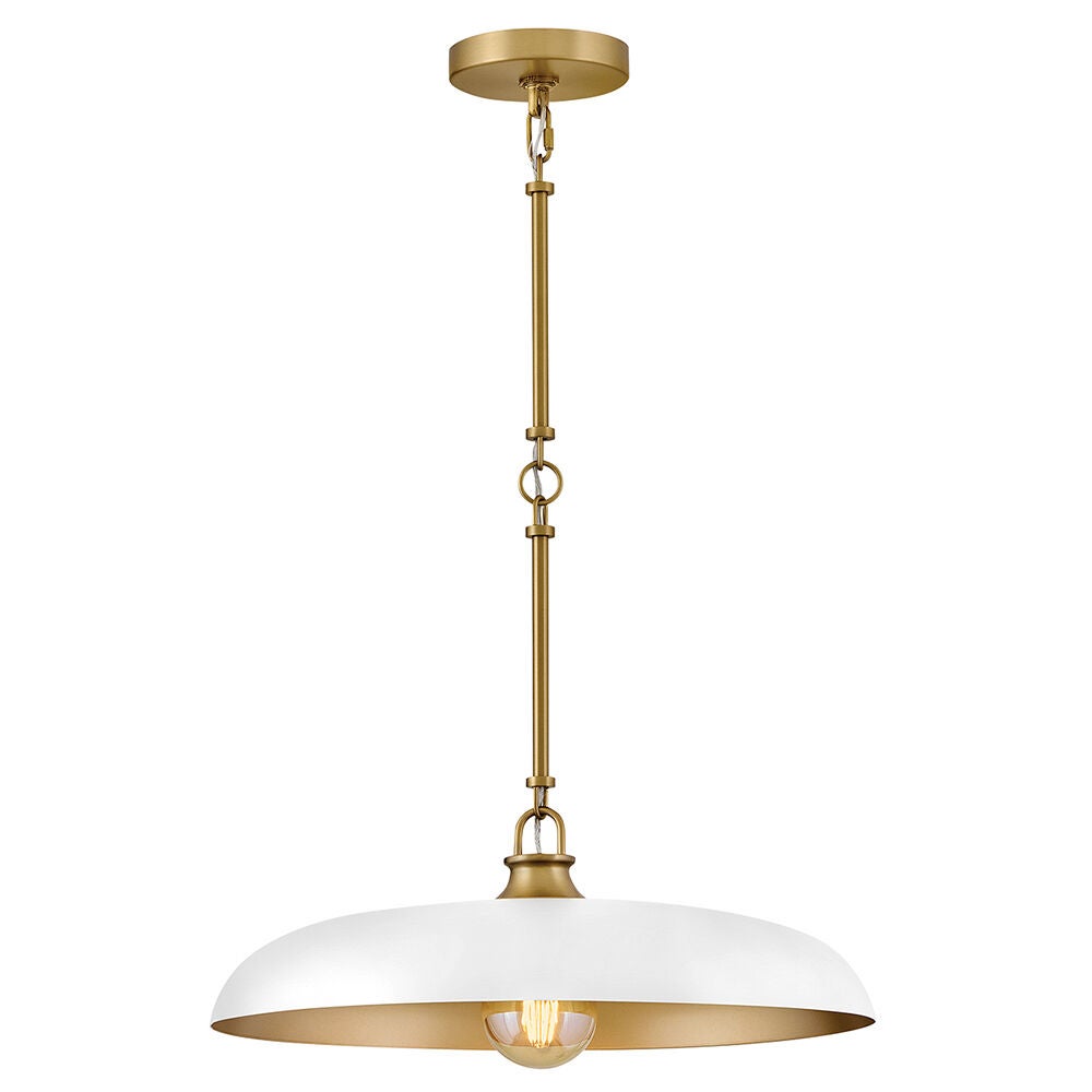 Sadie 48167LCB-CI  Large Dome Pendant - Bronze