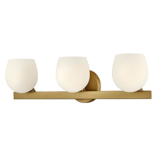 Mae 57023LCB-LL  Medium Three Light Vanity - Bronze