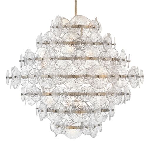 Rene FR30128GG  Medium Multi Tier Chandelier - Gray