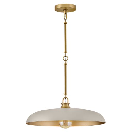 Sadie 48167LCB-LTP  Large Dome Pendant - Bronze