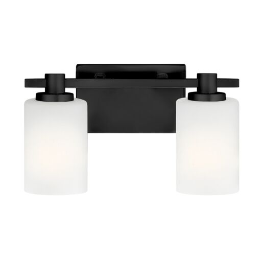 Karlie 54622BK  Small Two Light Vanity - Black