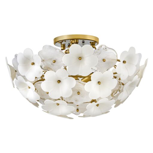 Marianne FR41963DG  Medium Semi-Flush Mount - Gold