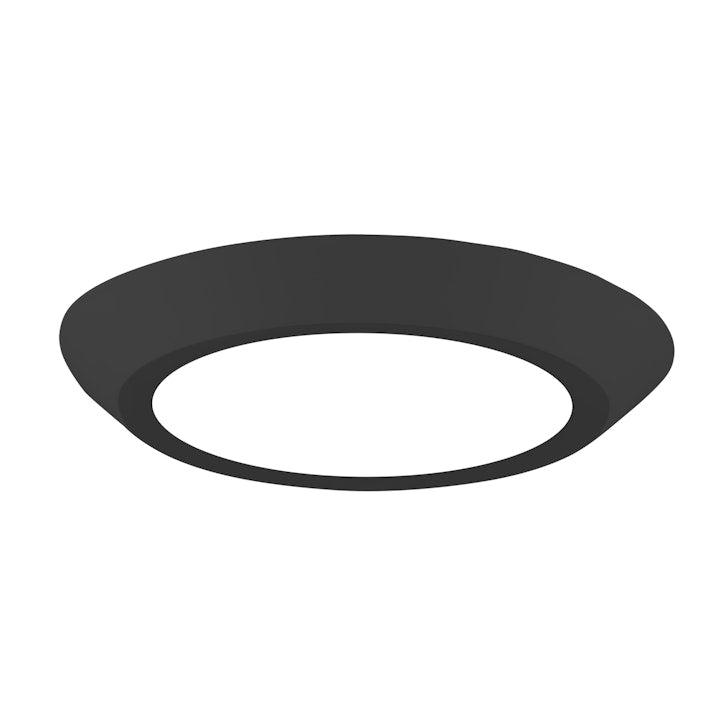 6" Disk Lite: Cusp-Line, 8W, 5CCT, 120V - Black