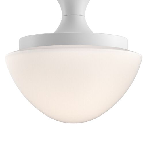 Knox 47811CI  Extra Small Semi-Flush Mount - White