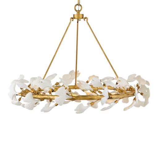 Audra FR41934DG  Large Ring Chandelier - Gold