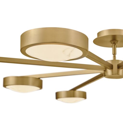 Cava FR31014LCB  Large Convertible Semi-Flush Mount - Bronze