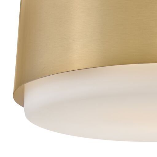 Cedric 30072LCB - Small Semi-Flush Mount - Bronze