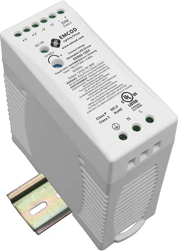 Emcod EDR96-24DC-24V EDR Series 96W -DIN RAIL LED DRIVER