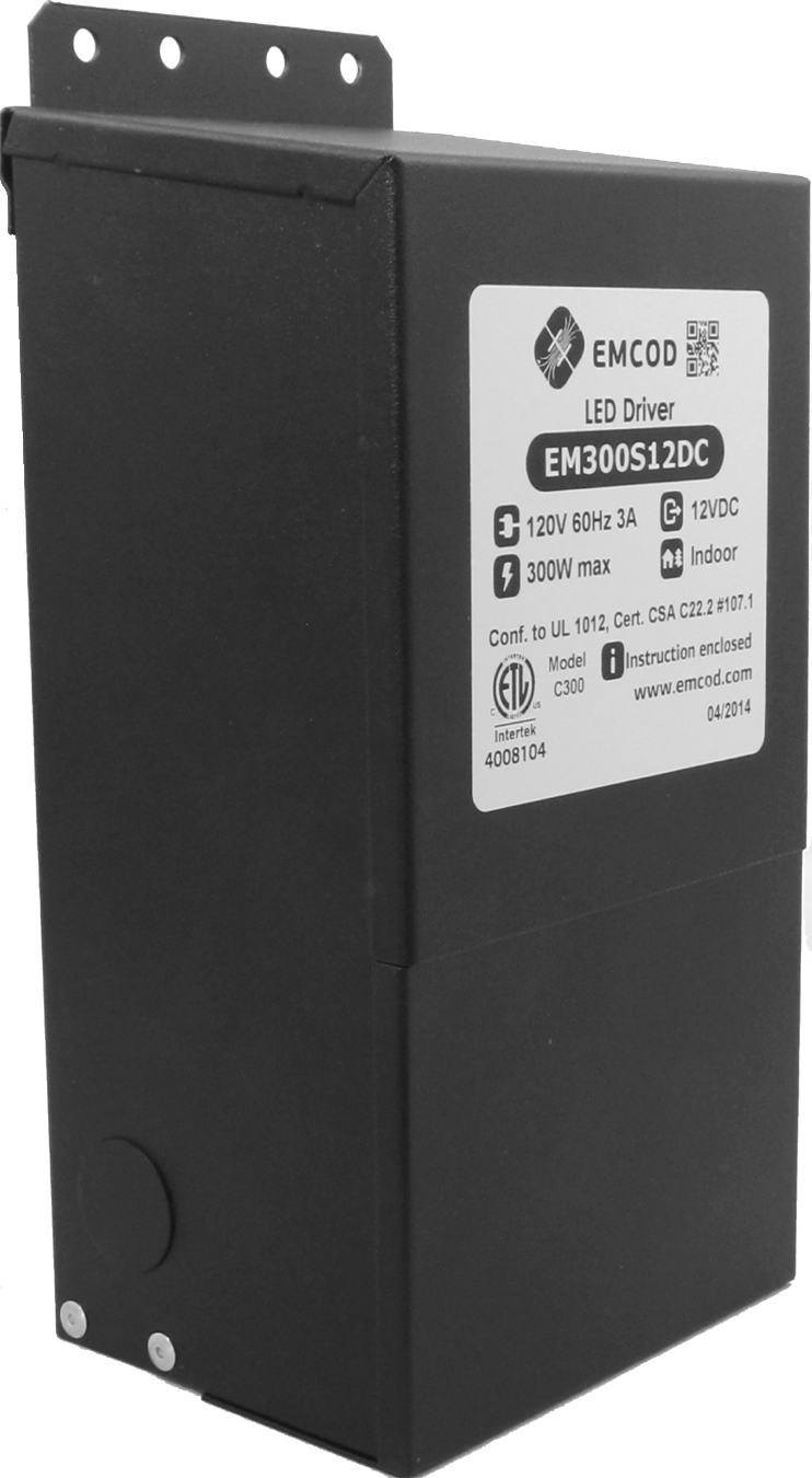Emcod EM250S12DC- 12V EM SERIES 250W- MAGNETIC DC Driver