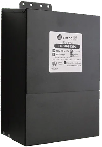 Emcod EM600S12DC - 12V EM SERIES 600W- MAGNETIC DC Driver