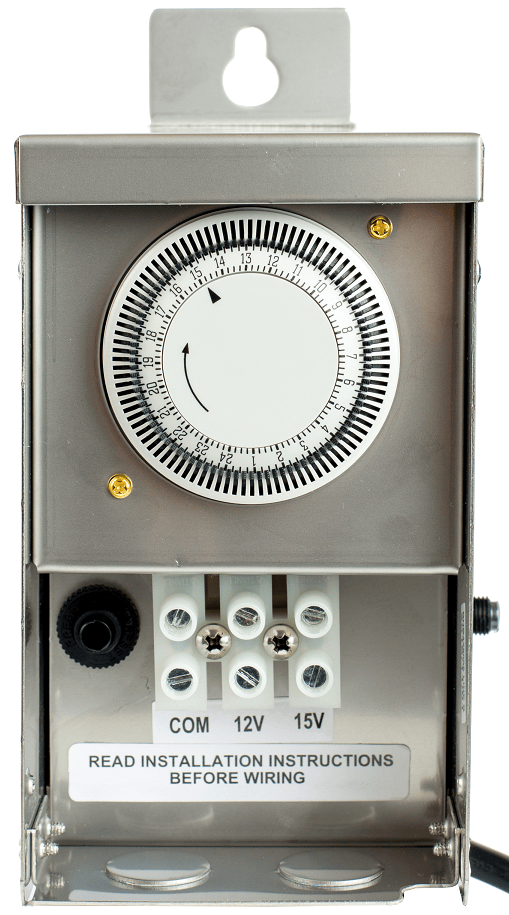 Emcod ESL300W- 12V -15V, Landscape Transformer W/ Photocell and Timer - 300W - STAINLESS STEEL