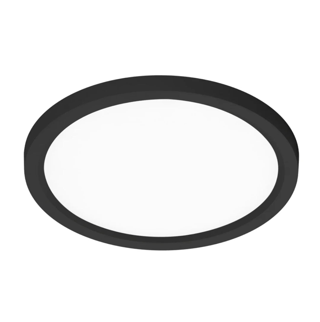 Envision LED 19" Surface Mount Round: Slim-Line 5-CCT Selectable 35W - Black