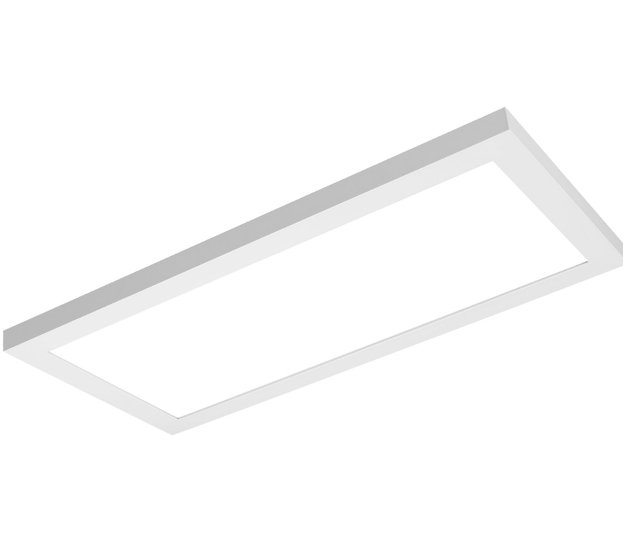 Envision LED 1x2 Surface Mount LED Panel: Internal-Line 5-CCT Select 22W - White
