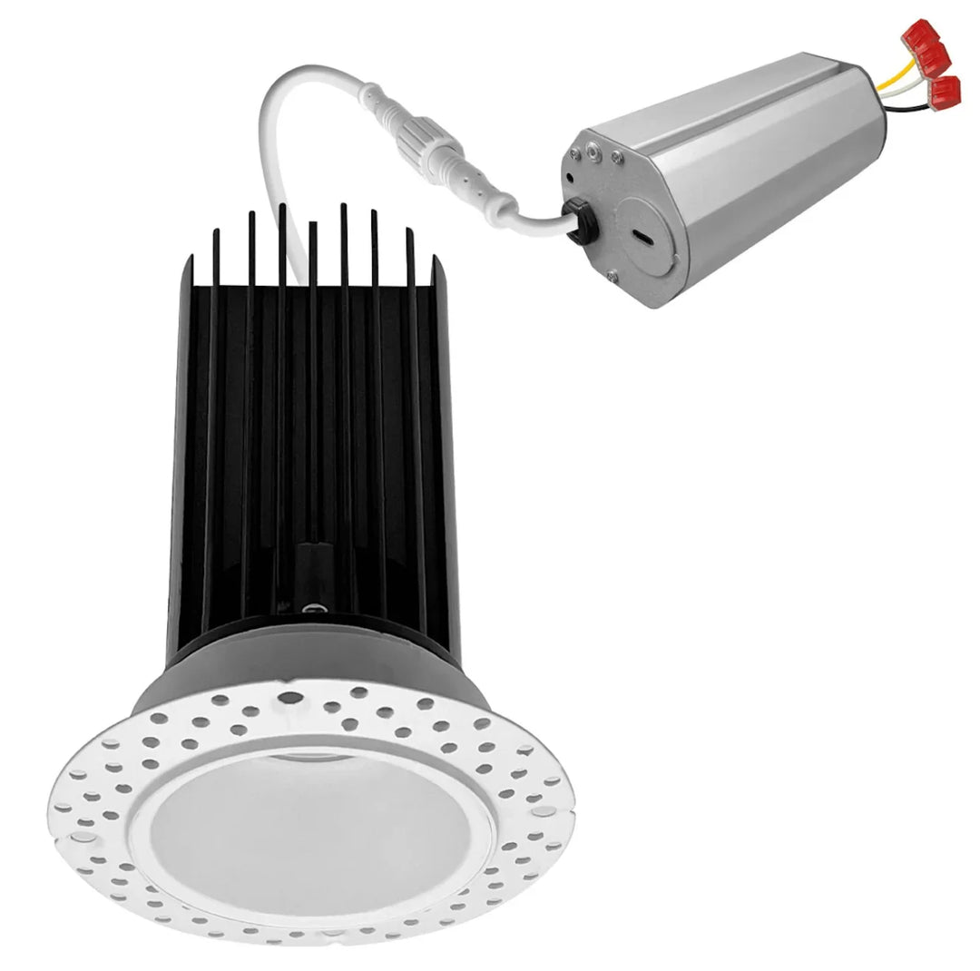 Envision LED 2" Round Downlight: Trimless-Line 5-CCT Selectable 15W - White