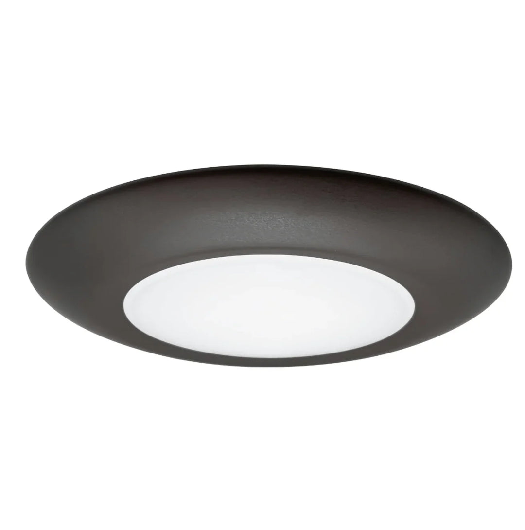 Envision LED 4" Disk Lite: Cusp-Line 5-CCT Selectable 10W - Bronze
