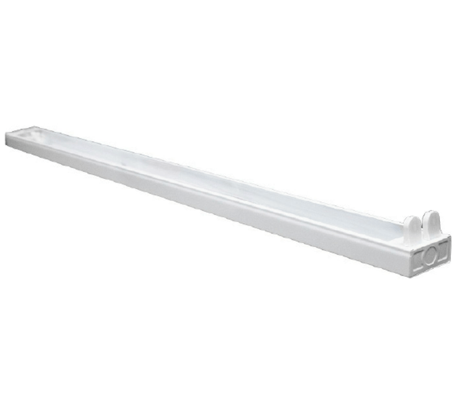 Envision LED 4 FT T8 2-Lamp Strip Fixture (Tubes Not Included)