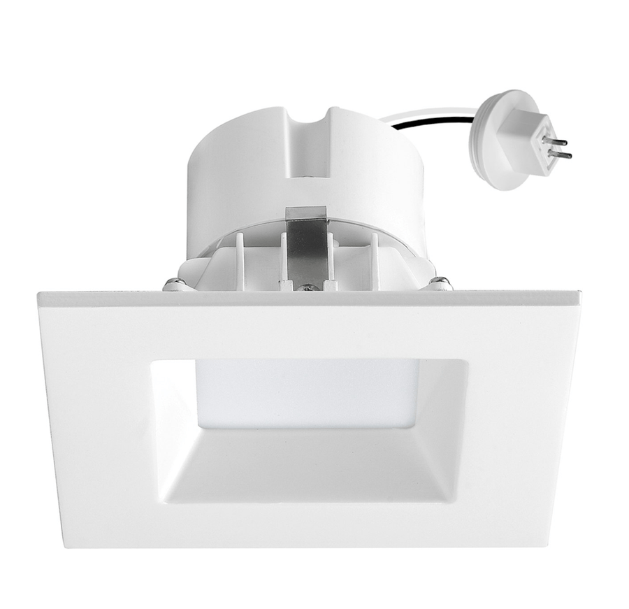 Envision LED 4" Low Voltage Square Premium Downlight 5-CCT Select - White
