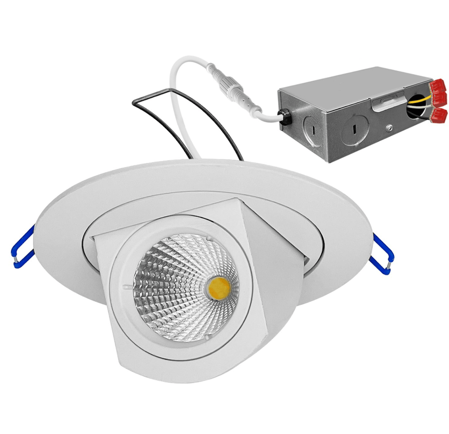 Envision LED 4" Scoop Downlight (Canless) White Round Module 5-CCT Select 12W - White