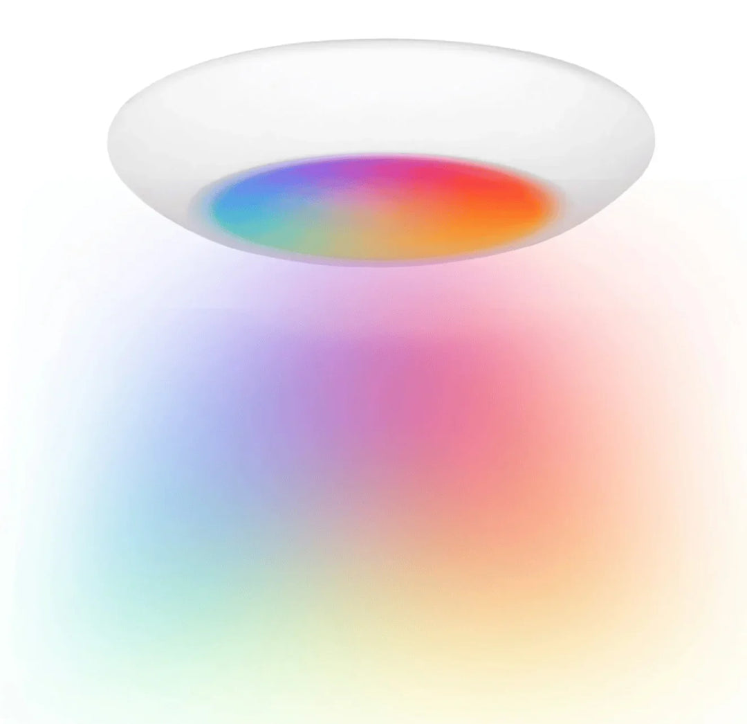 Envision LED 6" Cusp Disk Surface Mounts (RGB + CW Wifi Control) 15W - White