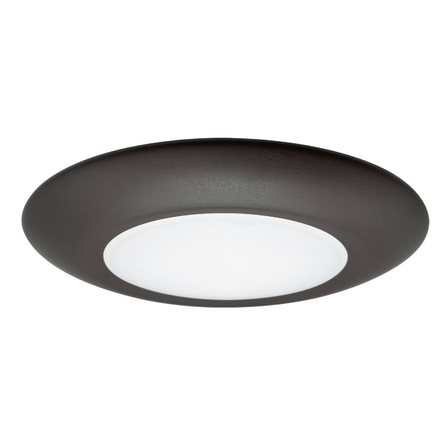 Envision LED 6" Disk Lite: Cusp-Line 5-CCT Selectable 15W - Bronze