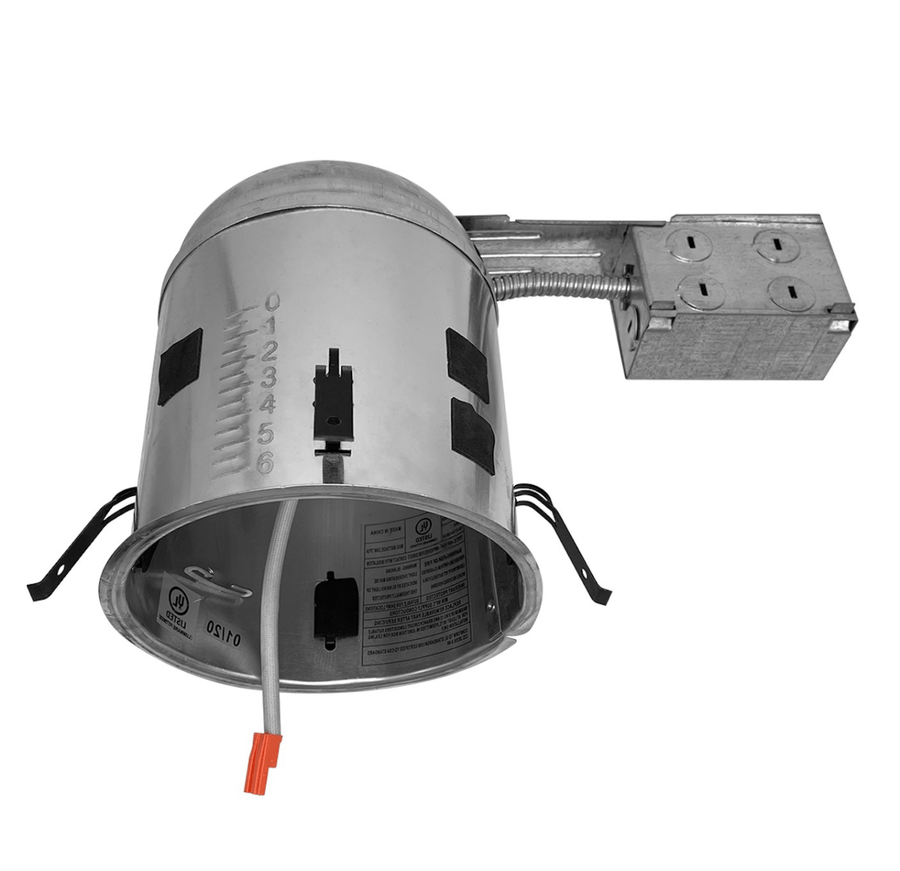 Envision LED 6" IC Rated Can: Remodel/Retrofit