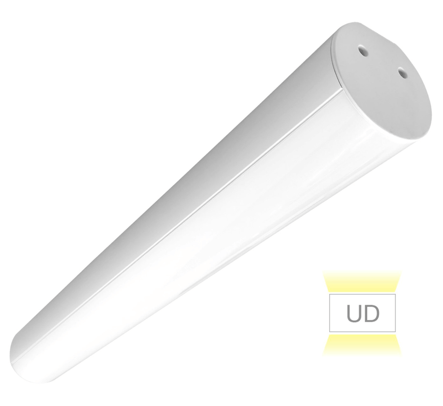 Envision LED 8' LED Suspended Tubular Linear: Arcy-Line, 80W, 4CCT, Up/Down Light - White