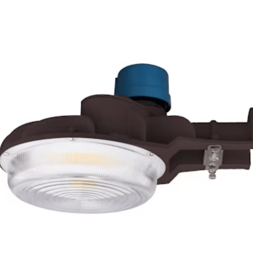 Envision LED Barn Dusk to Dawn Area Flood: Bolt-Line 3-CCT Select 40W - Bronze