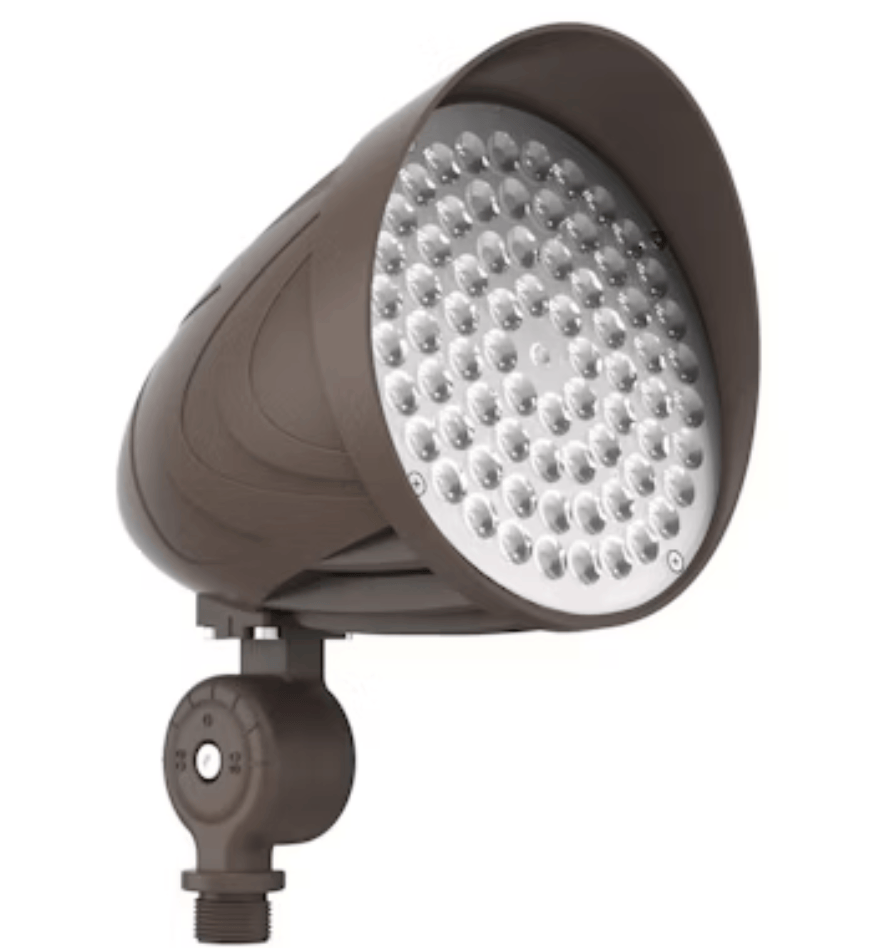 Envision LED Bullet Flood Lights: Magna-Line, 3-CCT & 3-Power Select with Photocell 25W/20W/15W - Bronze